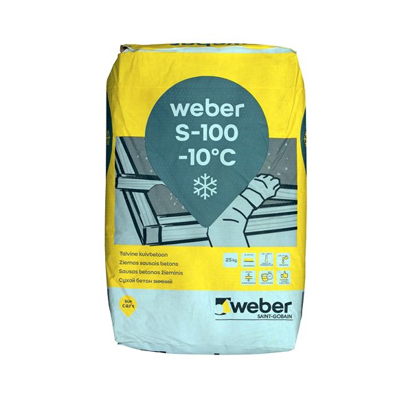 Jämebetoon Weber S-100 25kg talvine
