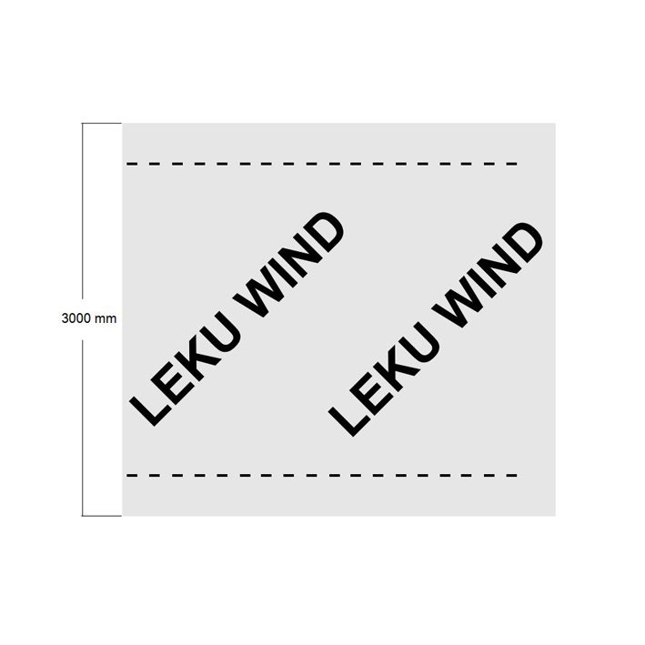 Tuuletõkkekangas Leku-Wind 3x50m