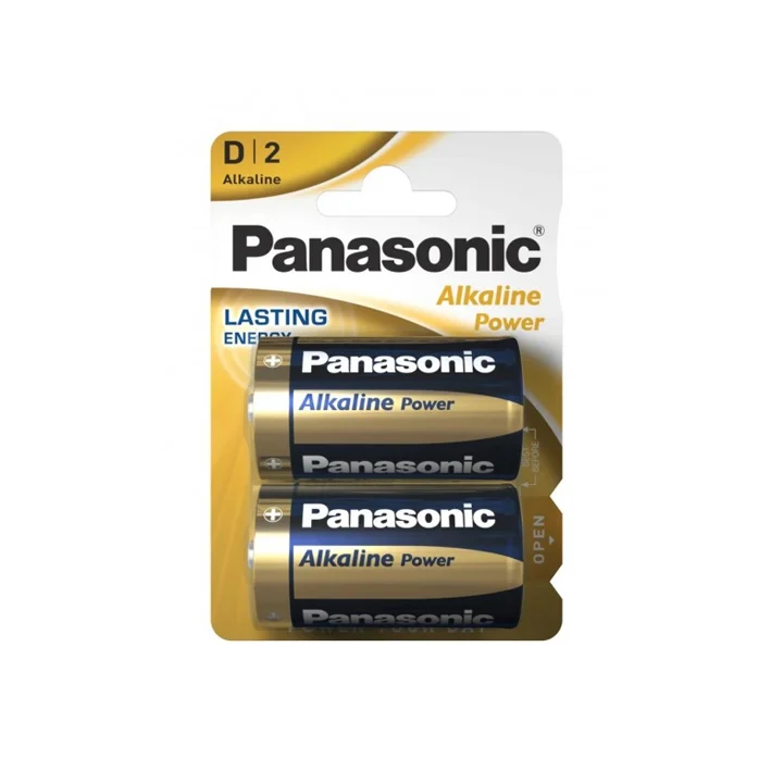 Patarei Panasonic Alkaline Power D 1,5V LR20 (2tk)
