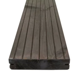 Terrassilaud termomänd D5 26x140mm kuumõli, tumehall-pruun