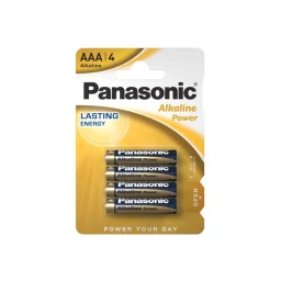 Patarei Panasonic Alkaline Power AAA 1,5V LR03 (4tk)