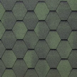Bituumendsindel Eco Roof Hexagonal (2,3m2) roheline