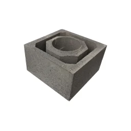 Lava Eco Korstnaplokk Ø=150mm (350x350mm)/alusel 24 tk