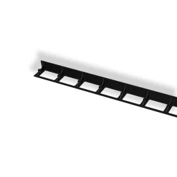 Ääretugi plastik 2440mm must (2tk)