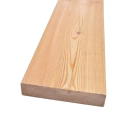 Natural larch decking boards
