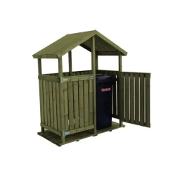 Waste storage shed
