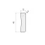 Uksepiirdeliist spoon tamm 12x42mm 2,2m