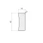 Uksepiirdeliist spoon tamm lakitud 16x42mm 2,2m