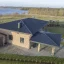 Eterniit Gotika katuseplaat 920x585mm must